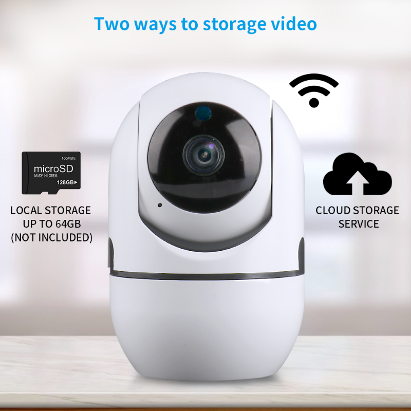 Picture of 1080P WiFi IP Camera Home Security Baby Monitor Clever Dog CCTV CAM Night Vision