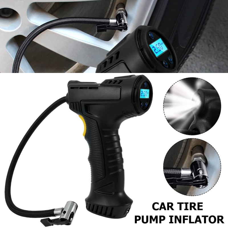 Picture of Cordless 12V Electric Car Tyre Inflator Pump Portable Tire Air Compressor Pump