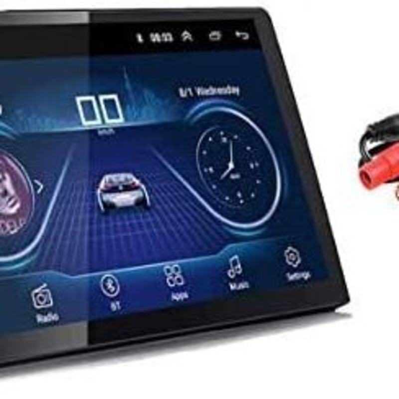 Picture of 9'' Bluetooth Car Van FM Radio Stereo 2DIN Aux 2 Din Rear View Camera Remote MP5