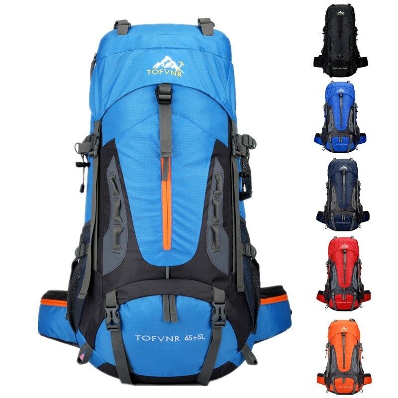 Picture of 70L Large Camping Hiking Backpack Trekking Rucksack Men Women Outdoor 