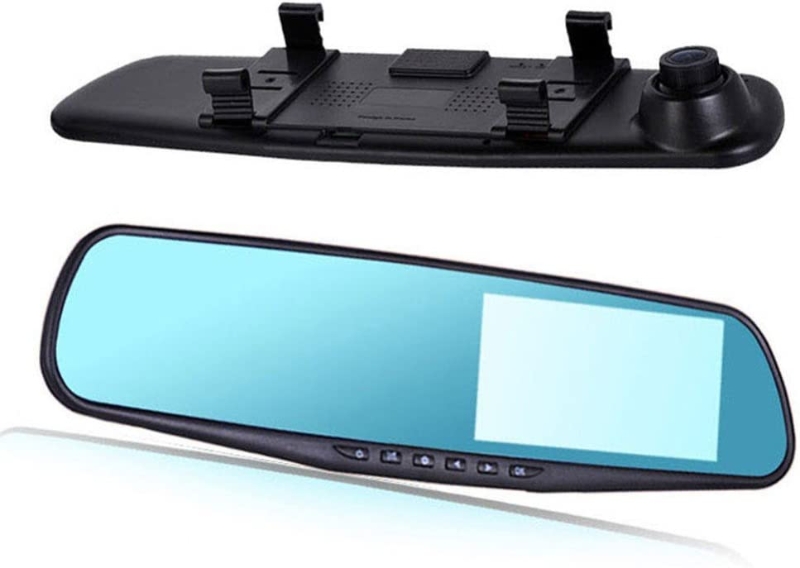 Picture of Dual Lens Car Camera Video Recorder  DVR Dash Cam 1080P Rearview Mirror