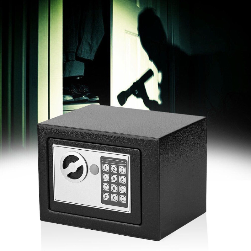 Picture of Electronic Digital Security Safe Box Keypad Lock Home Office Hotel Jewelry Money