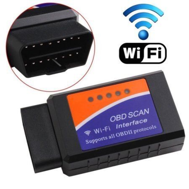 Picture of OBDII WIFI SCANNER ELM327 obd 2 AUTO CAR FOR PC IPHONE SAMSUNG TOOL DIAGNOSTIC